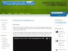 Tablet Screenshot of coaxkabels.com